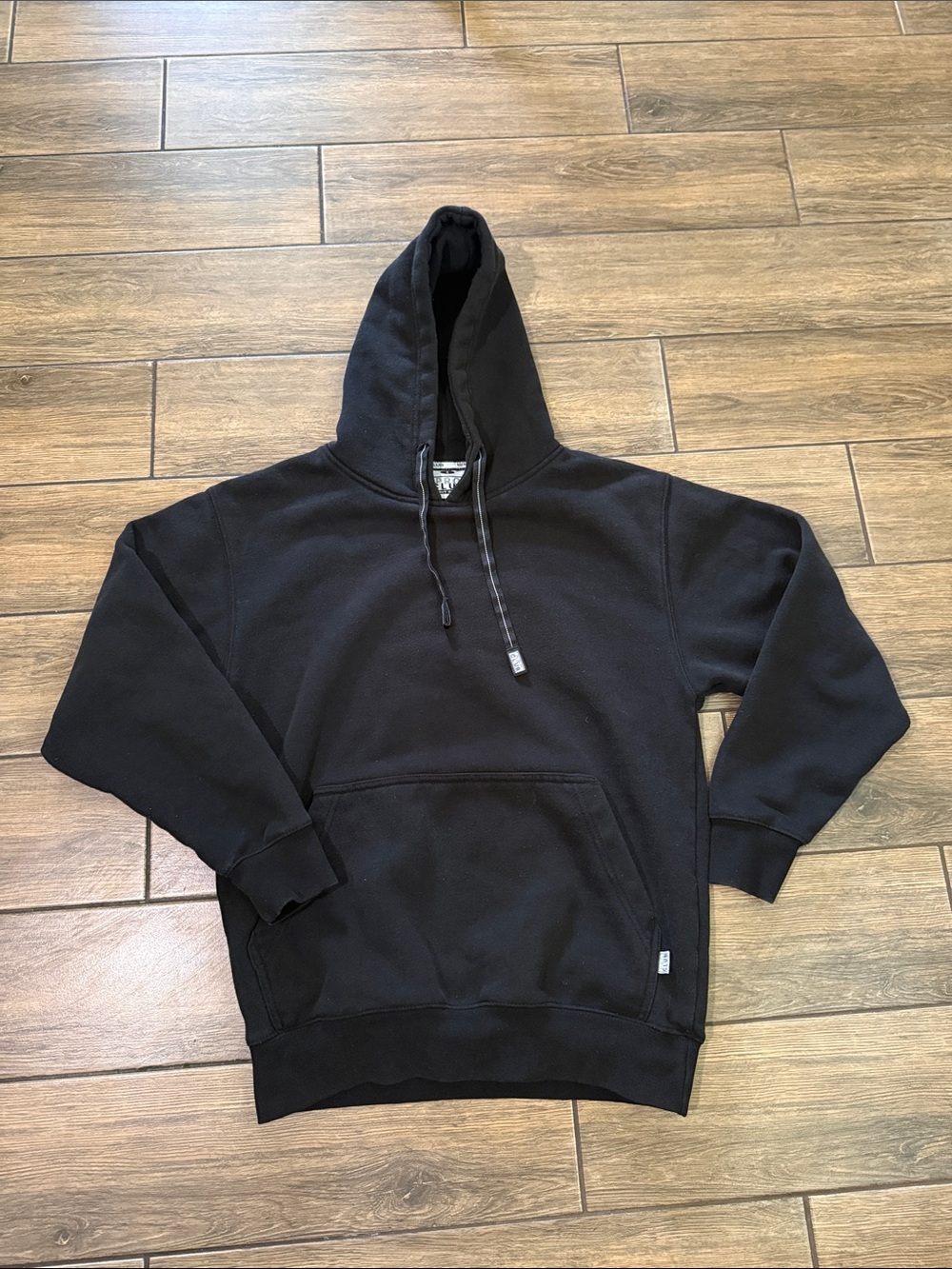 Pro club Men’s Black Heavyweight Pullover Hoodie Small